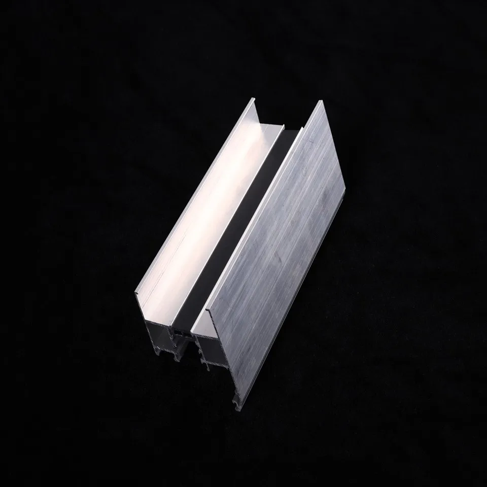 The Billets Of Extruded Aluminum Profiles Are Applied To Building Materials Doors And Windows